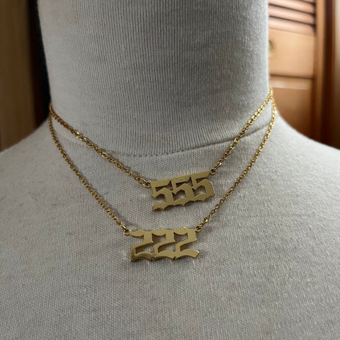 Angel Number Necklace