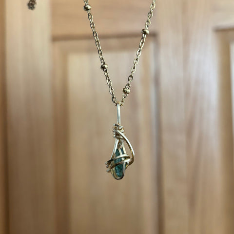 Tiny Moldavite Pendant
