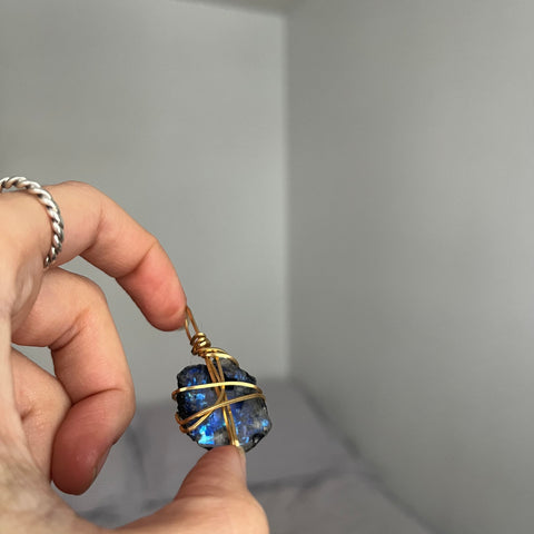 Rainbow Moonstone (blue sheen)
