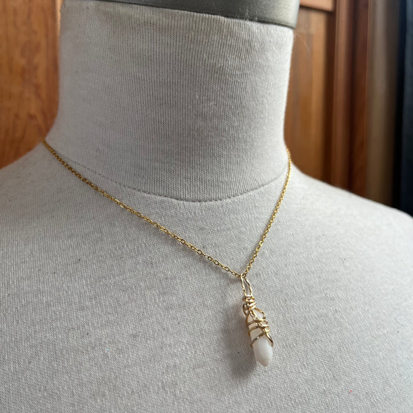 Rainbow Moonstone necklace