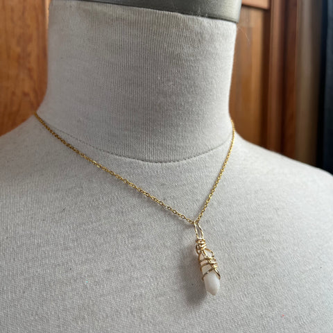 Rainbow Moonstone necklace