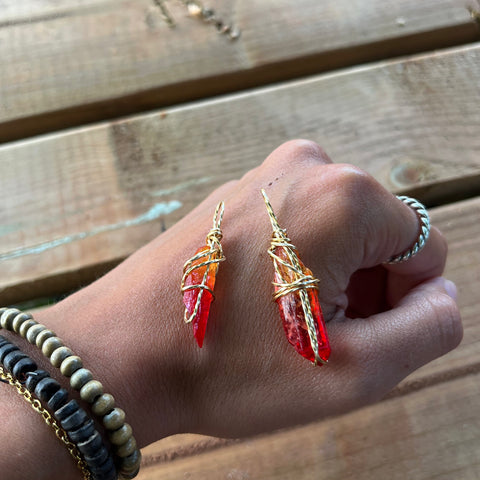 Red and Orange Quartz