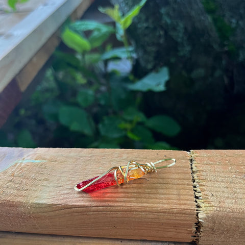 Red and Orange Quartz