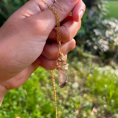 Smoky Quartz Necklace