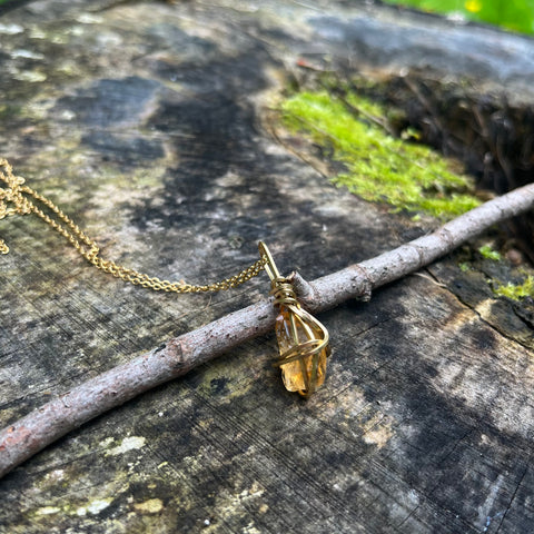 AAA Citrine Necklace