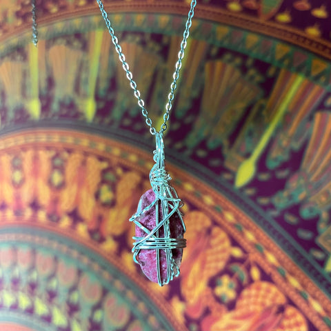 Pink Thulite Necklace