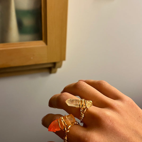 Citrine Ring (size 6-7)