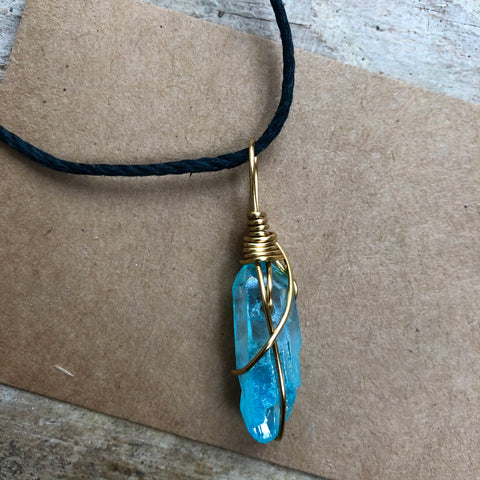 Aqua Aura Quartz