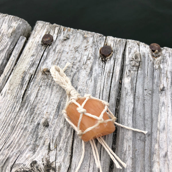 Macrame Peach Aventurine
