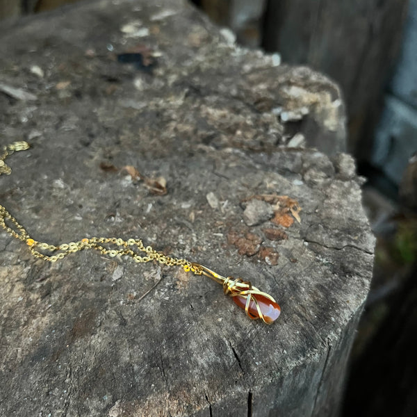 Carnelian Necklace (small)