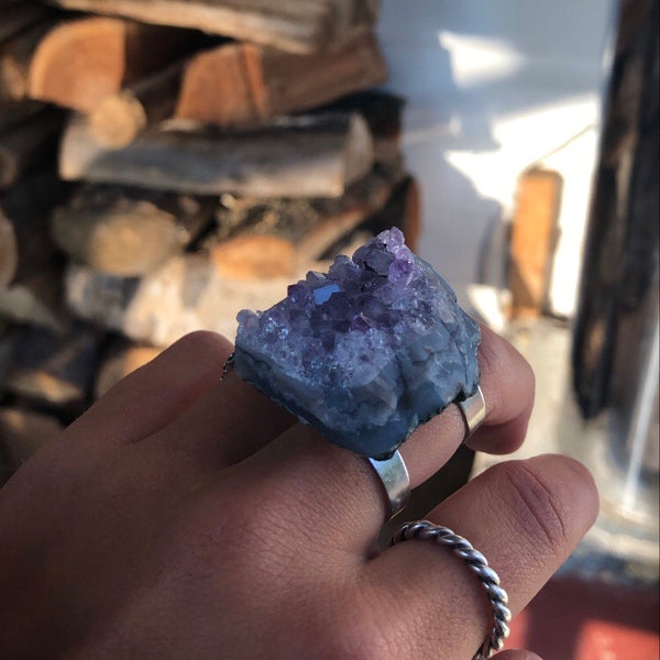 Anti-Anxiety Amethyst Ring