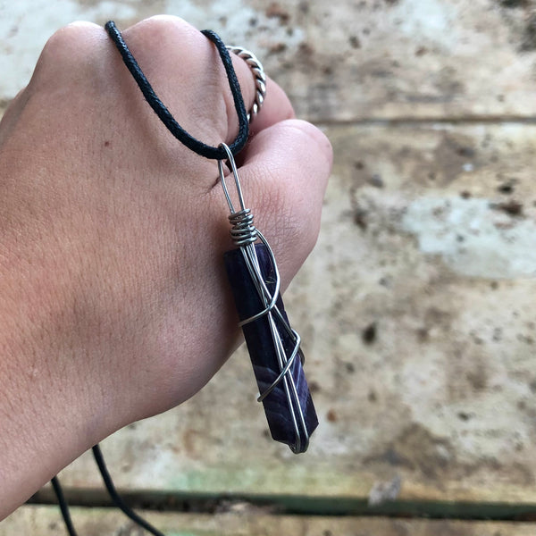 Large Amethyst Point