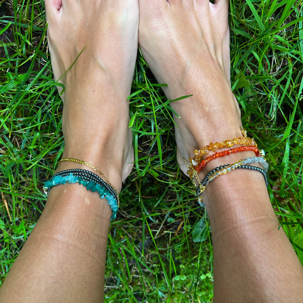 Summer Fairy (Duo bracelets de cheville)