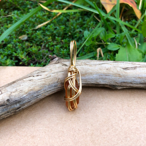 Lemurian Quartz (Gold plated)