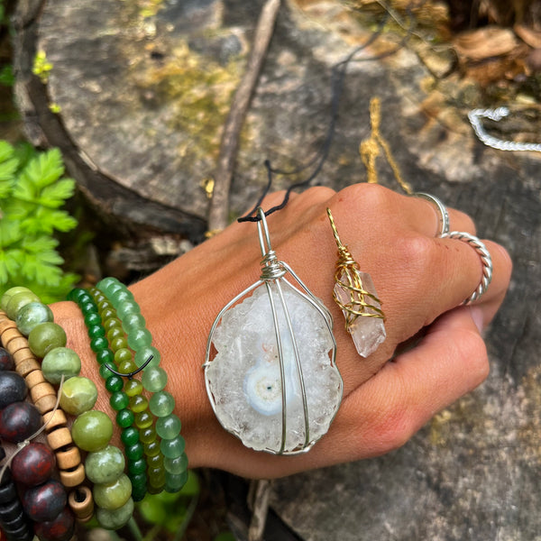 Clear Quartz Necklace