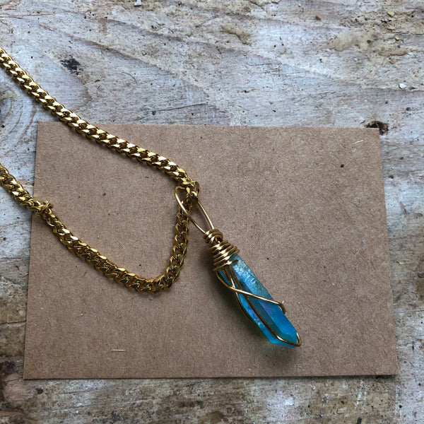 Aqua Aura Quartz