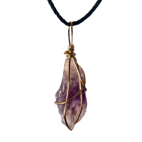 Meditation Necklace (Amethyst)