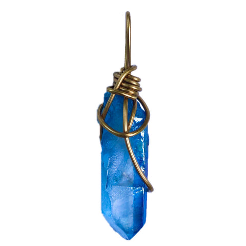 Blue Aura Belly Chain