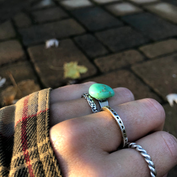 Chrysoprase Ring