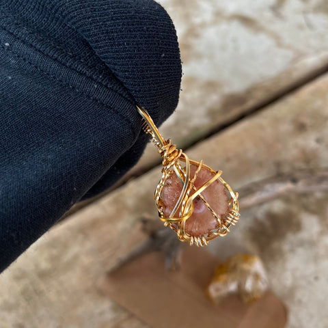 Peach Solar Quartz