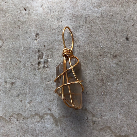 Natural Citrine Point (Large)