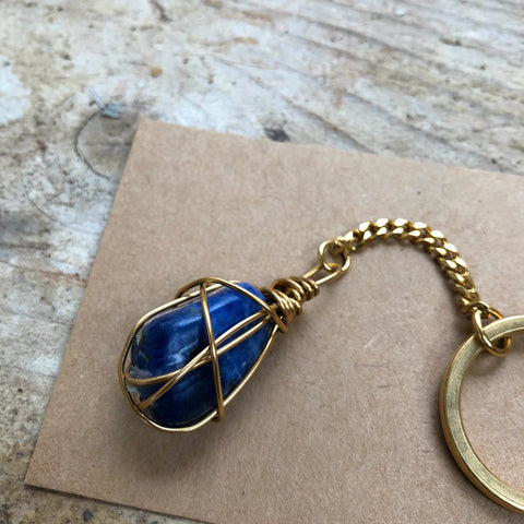 Sodalite Keychain