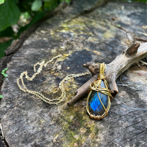Labradorite Necklace (Large)