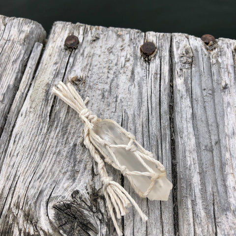 Macrame Clear Quartz