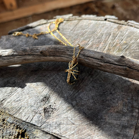 Epidote Necklace
