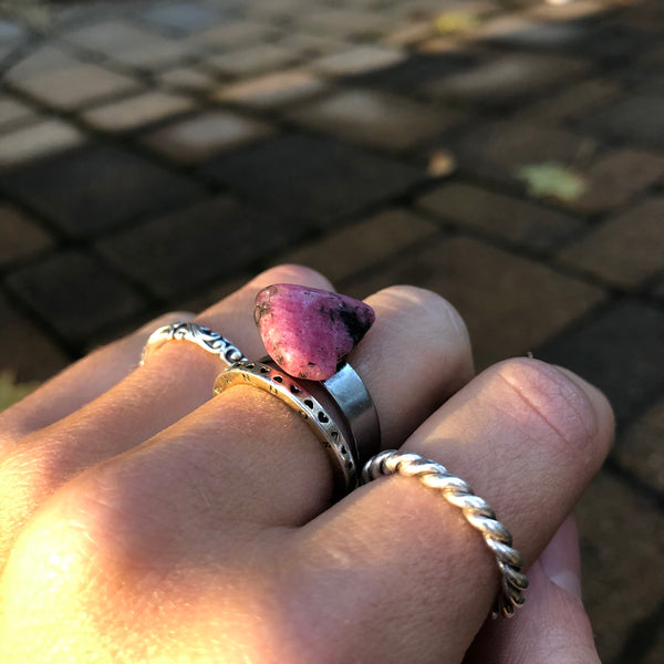 Rhodonite Ring