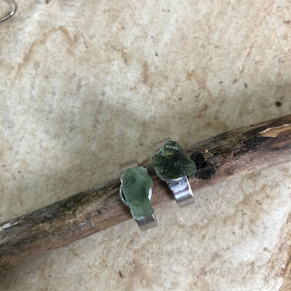 Moldavite Ring
