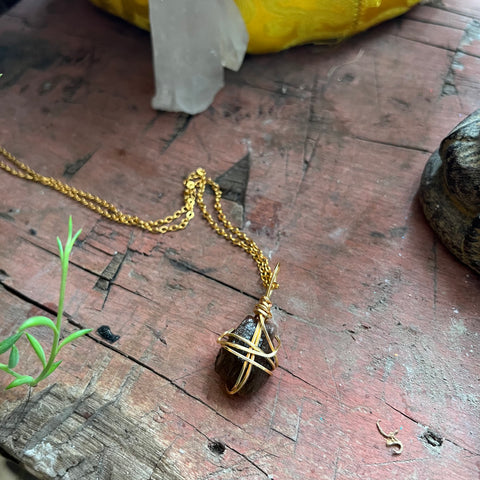 Andalusite Necklace