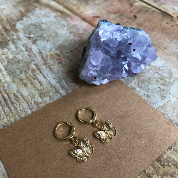Butterfly Spirit Animal Earrings