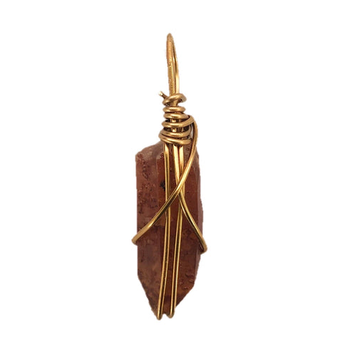 Lemurian Quartz (red)