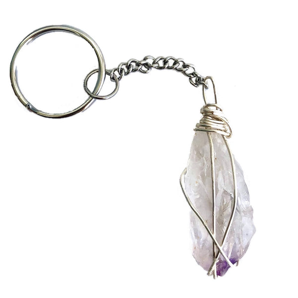 Amethyst Keychain