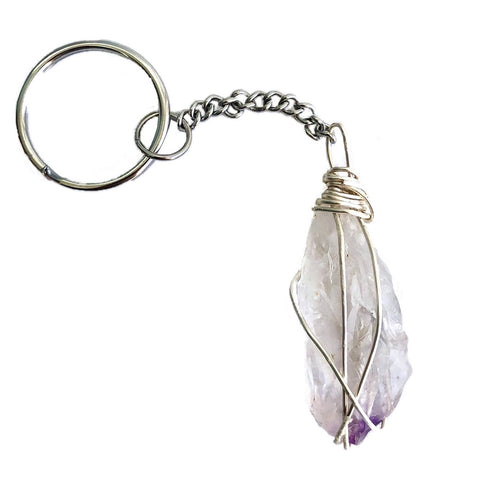 Amethyst Keychain