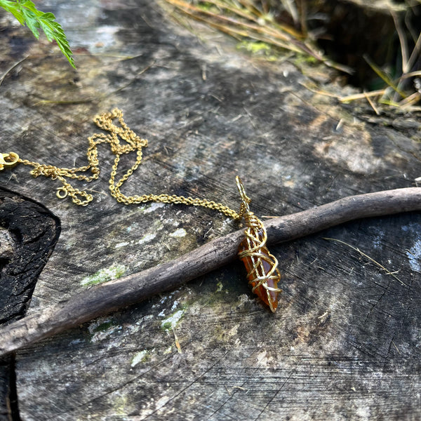Amber necklace