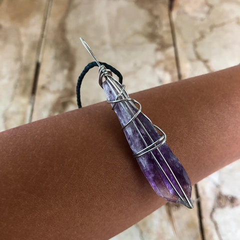 Amethyst Elestial Torch (Large)