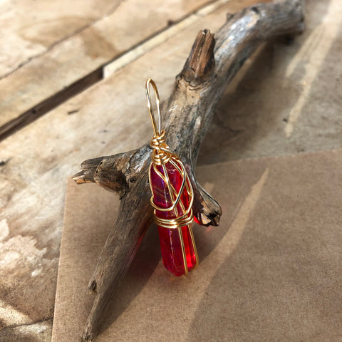 Ruby Aura Quartz