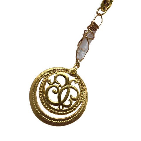 Meditation Necklace (Clear Quartz)