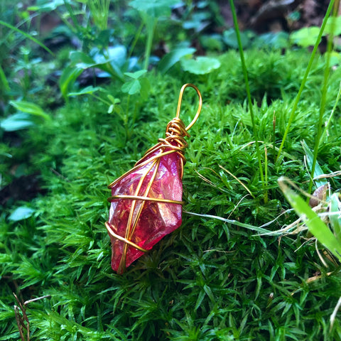 Ruby Aura Quartz (LARGE)