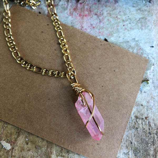 Rose Aura Quartz