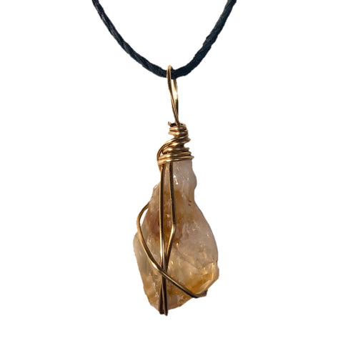 Meditation Necklace (Citrine)