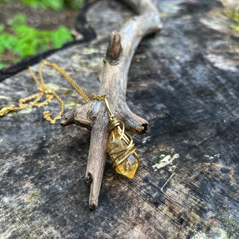 Citrine Necklace