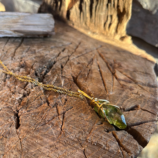 Green Quartz Necklace