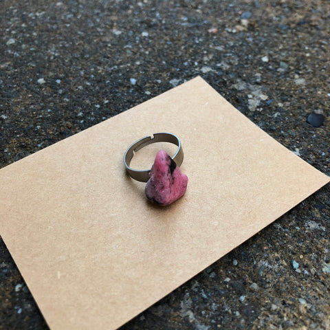 Rhodonite Ring