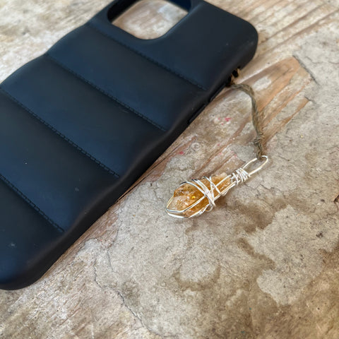 Phone Charm (Citrine)