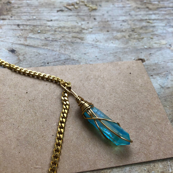 Aqua Aura Quartz