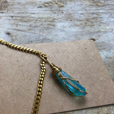 Aqua Aura Quartz