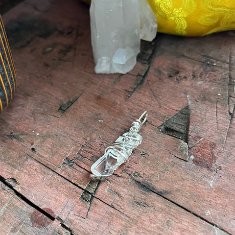 Clear Quartz (Sterling Silver)